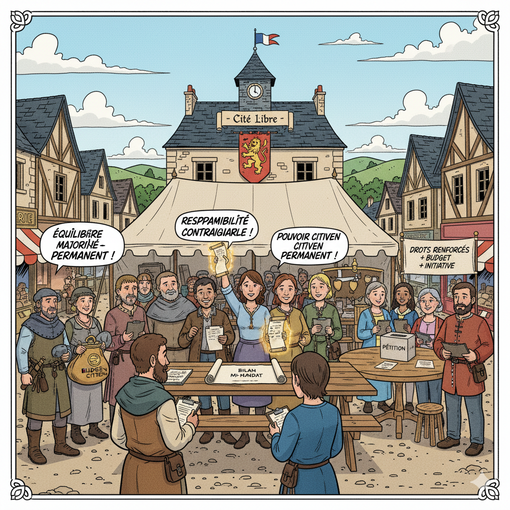 Charte municipale pour une démocratie citoyenne (pétition citoyenne pour l’adoption d’un règlement communal démocratique)