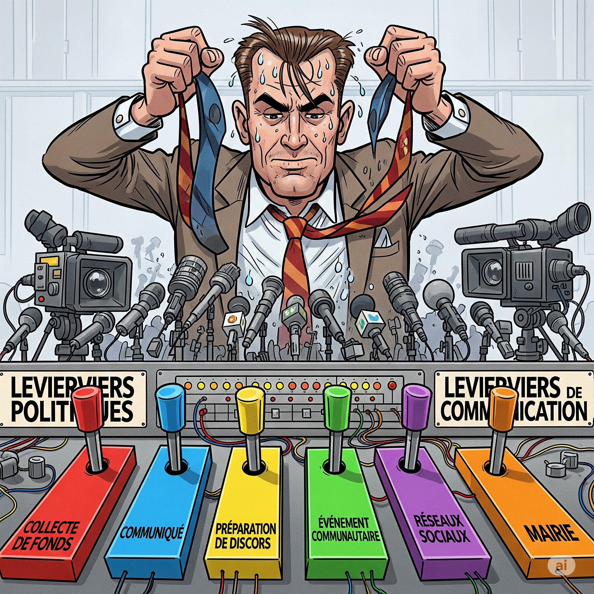 Utiliser les leviers politiques et de communication.